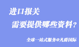 進(jìn)口報關(guān)資料